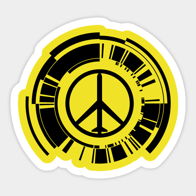 Peace Sticker by anghela